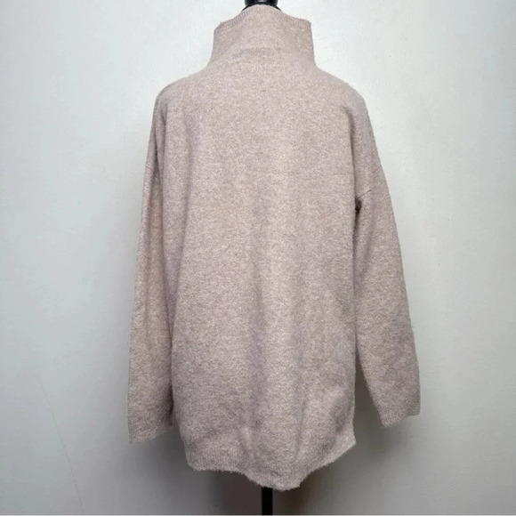 Tahari Womens Size Small Luxe Cashmere Mock Neck Sweater - Picture 2 of 15